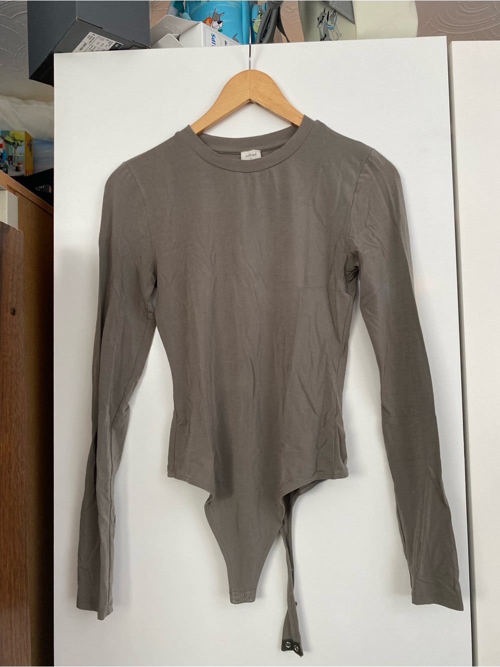 🔸Long Sleeve Crewneck Bodysuit